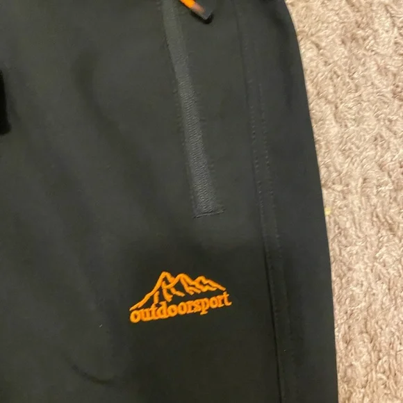 🛑SOLD🛑SOLD🛑WEI TEK TACTICAL/SKI Durable Black Cargo Pants w/Adjustable Waistband - Picture 6 of 15